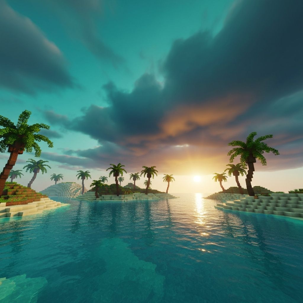 Minecraft gameplay scene